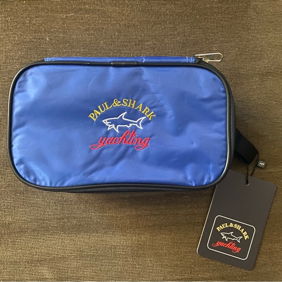 NWT Paul & Shark Yachting Swim Trunks Size 2xL W/ Bonus travel bag & card holder - Picture 8 of 15